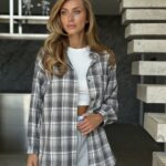 Сорочка в клітинку