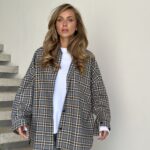 Подовжена картата сорочка