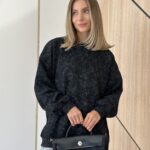 Світшот oversize в техніці “тай-дай”