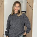 Світшот oversize в техніці "тай-дай"