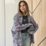 Сорочка  в клітинку з вивареним ефектом