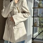 Жакет з поясом