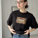 Чорна футболка з Лео принтом “I BELIEVE IN MYSELF”