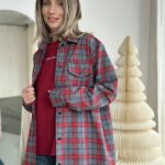 Картата сорочка з кишенею